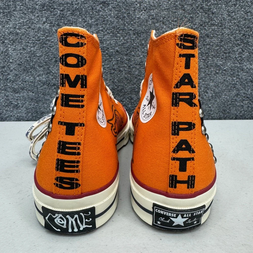 Converse Chuck 70 Hi Come Tees Unisex Mens10/Womens12 Sun Orange High Top